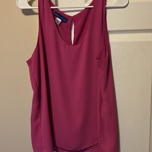 Pink Sleeveless Top
